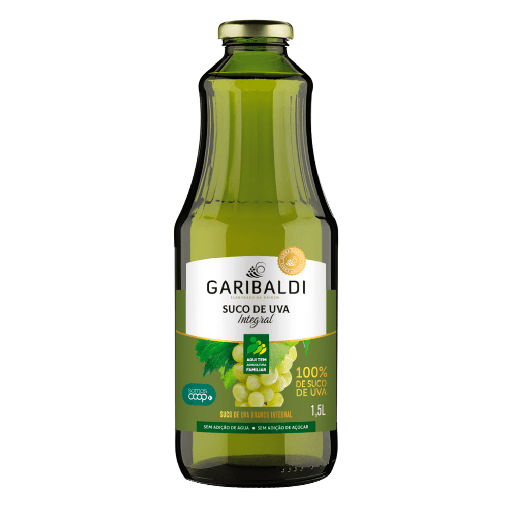 Suco De Uva Garibaldi 1,5l Branco Integral